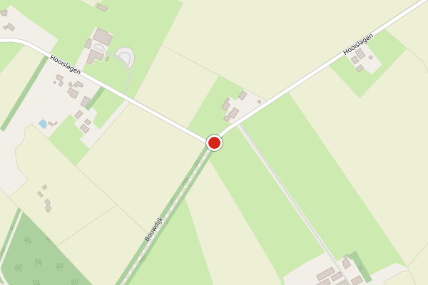 Brandweer-melding op Hooislagen, Lochem op 28 juni, kaart-overzicht