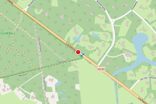 Brandweer-melding op Lochemseweg, Epse op 28 juni, kaart-overzicht
