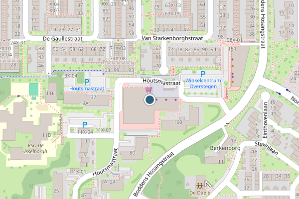Politie-melding op Houtsmastraat, Doetinchem op 29 juni, kaart-overzicht