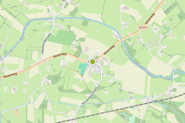 Ambulance-melding op Miste op 30 juni, kaart-overzicht