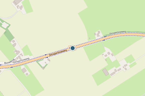 Politie-melding op Oude Dinxperloseweg, Silvolde op 7 mei, kaart-overzicht