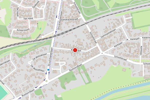 Brandweer-melding op Kokstraat, Eefde op 6 juli, kaart-overzicht