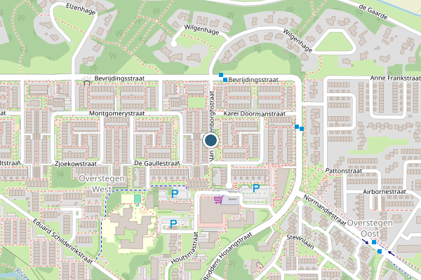 Politie-melding op van Starkenborghstraat, Doetinchem op 8 juli, kaart-overzicht