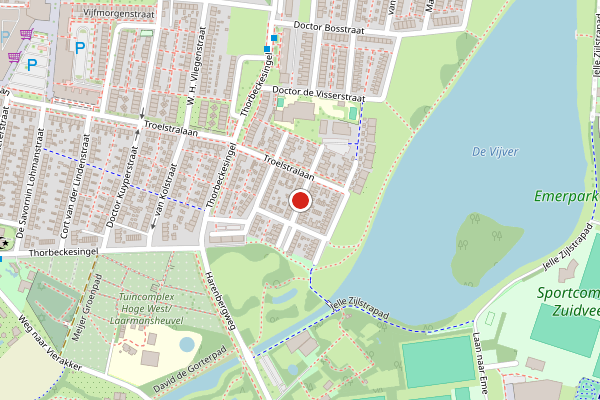 Brandweer-melding op Mgr. Nolensstraat, Zutphen op 9 juli, kaart-overzicht