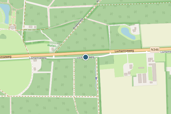 Politie-melding op Warnsveld op 11 juli, kaart-overzicht
