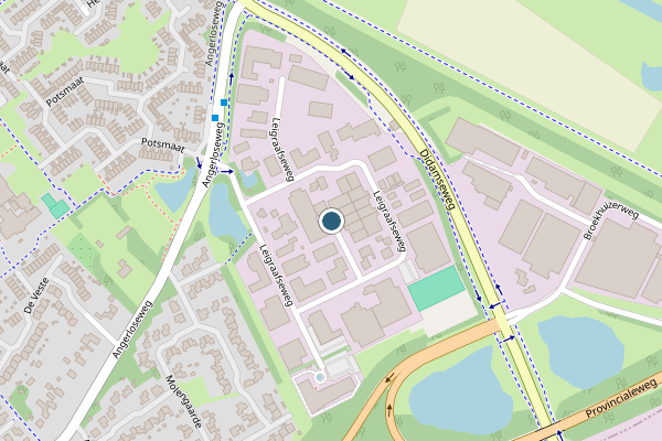Politie-melding op Leigraafseweg, Doesburg op 13 juli, kaart-overzicht