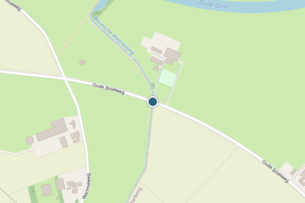Politie-melding op Oude IJsselweg, Etten op 11 februari, kaart-overzicht