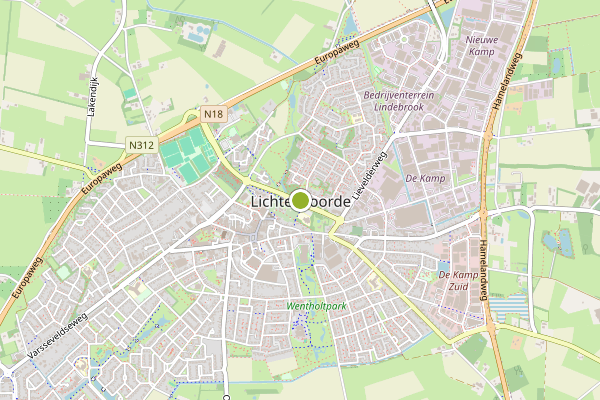 Ambulance-melding op Lichtenvoorde op 14 juli, kaart-overzicht
