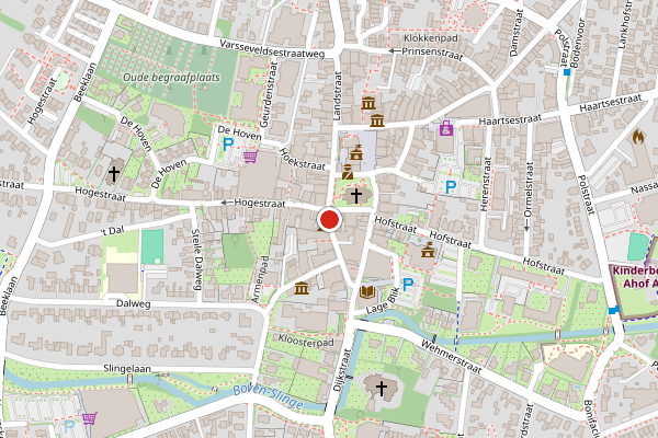Brandweer-melding op Landstraat, Aalten op 12 april, kaart-overzicht