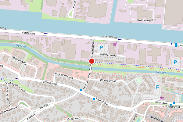 Brandweer-melding op Haalmansweg, Lochem op 20 april, kaart-overzicht