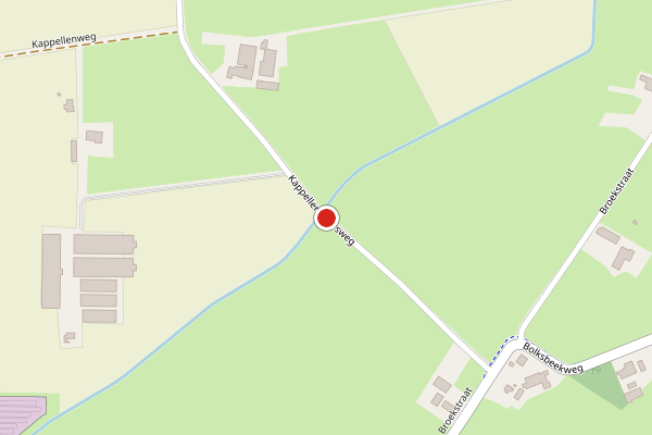 Brandweer-melding op Kappellendwarsweg, Lochem op 18 april, kaart-overzicht