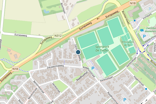 Politie-melding op Zieuwentseweg, Lichtenvoorde op 10 mei, kaart-overzicht