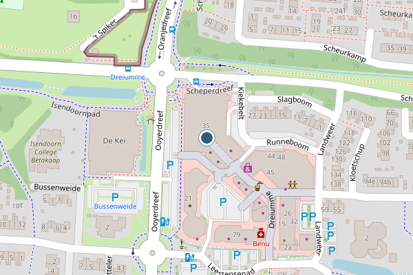 Politie-melding op Runneboom, Warnsveld op 18 juli, kaart-overzicht