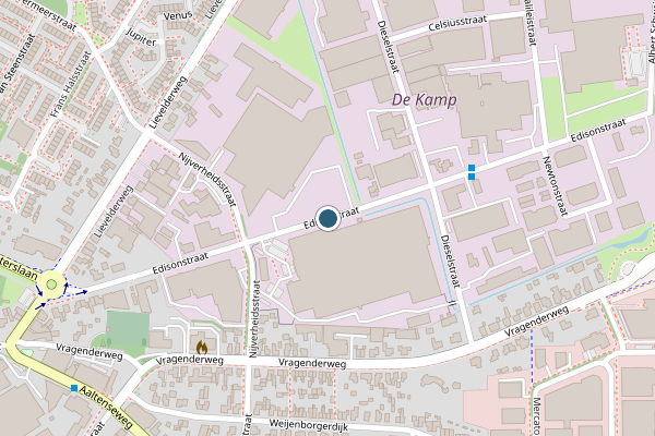 Politie-melding op Edisonstraat, Lichtenvoorde op 18 juli, kaart-overzicht