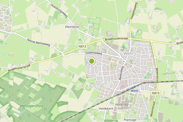 Ambulance-melding op Wehl op 30 juli, kaart-overzicht