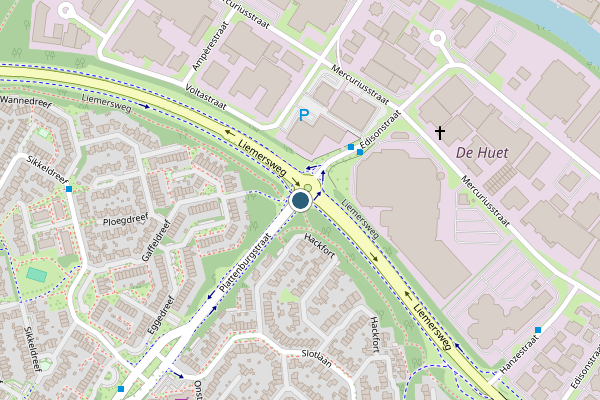 Politie-melding op Liemersweg, Doetinchem op 3 augustus, kaart-overzicht