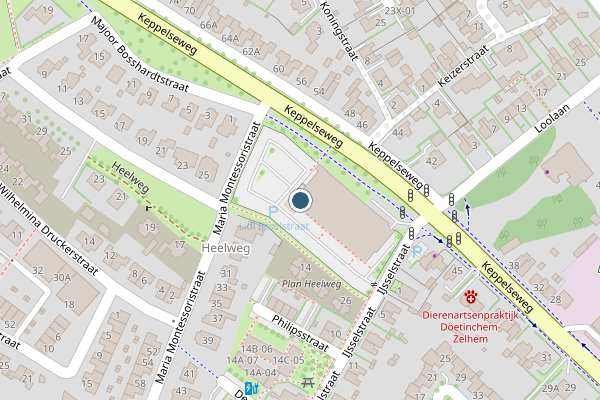 Politie-melding op IJsselstraat, Doetinchem op 21 mei, kaart-overzicht