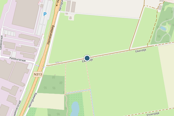 Politie-melding op Eikendijk, Lievelde op 25 mei, kaart-overzicht