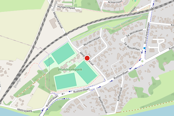 Brandweer-melding op Meijerinkstraat, Eefde op 26 mei, kaart-overzicht