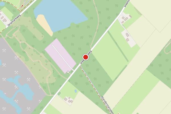Brandweer-melding op Vreehorstweg, Winterswijk op 29 mei, kaart-overzicht
