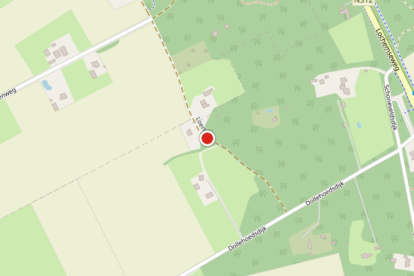 Brandweer-melding op Loerhaze, Lochem op 29 mei, kaart-overzicht