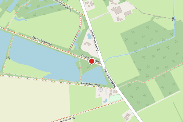 Brandweer-melding op Zwolse Veenweg, Groenlo op 29 mei, kaart-overzicht