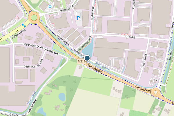Politie-melding op Markenweg, Varsseveld op 29 mei, kaart-overzicht