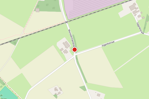 Brandweer-melding op Munstermanstraat, Silvolde op 27 april, kaart-overzicht