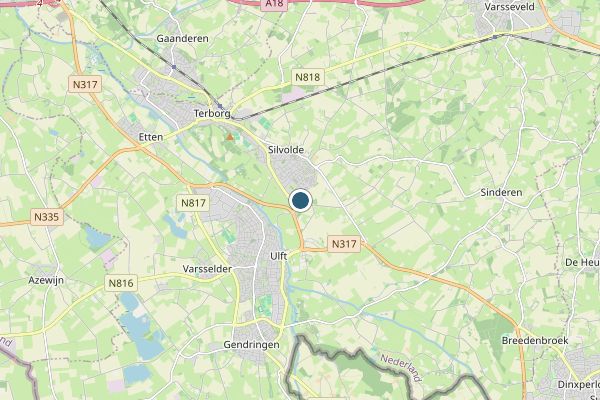 Politie-melding op Letschertweg, Voorst op 1 juni, kaart-overzicht