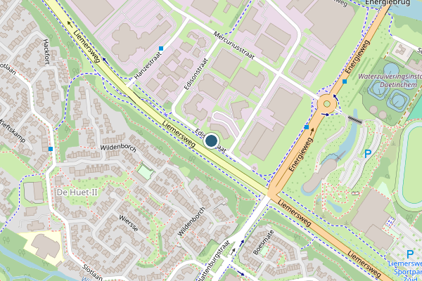 Politie-melding op Edisonstraat, Doetinchem op 2 juni, kaart-overzicht