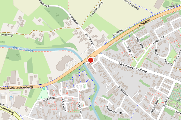 Brandweer-melding op Cederhof De Hogestraat, Aalten op 3 juni, kaart-overzicht