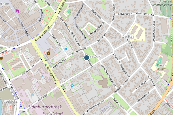Politie-melding op Pasplein, Doetinchem op 3 juni, kaart-overzicht