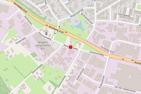 Brandweer-melding op Venemansweg, Winterswijk op 30 april, kaart-overzicht