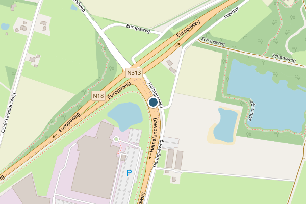 Politie-melding op Hamelandweg, Lichtenvoorde op 7 juni, kaart-overzicht