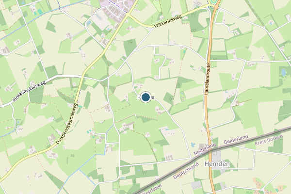 Politie-melding op Heurne op 7 juni, kaart-overzicht