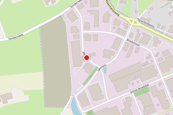 Brandweer-melding op Weverij, Aalten op 12 juni, kaart-overzicht