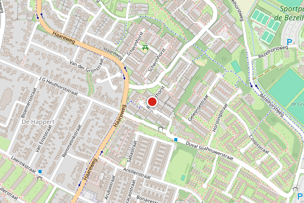 Brandweer-melding op Bunderhorst, Doetinchem op 12 juni, kaart-overzicht