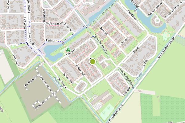 Ambulance-melding op Bosuil, Lichtenvoorde op 3 mei, kaart-overzicht