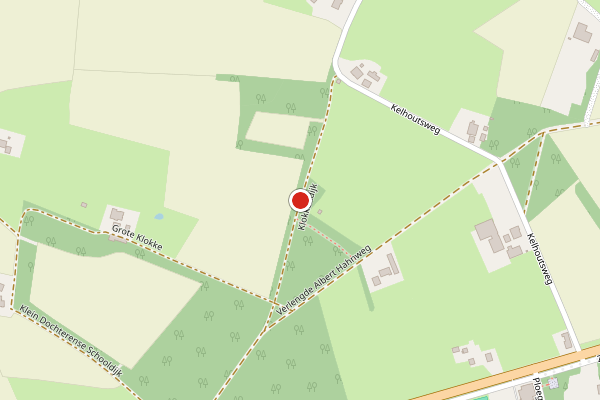 Brandweer-melding op Klokkendijk, Lochem op 13 juni, kaart-overzicht