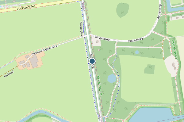 Politie-melding op Kapperallee, Zutphen op 15 juni, kaart-overzicht
