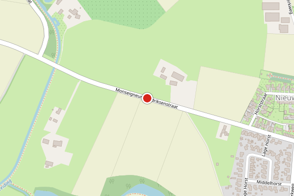 Brandweer-melding op Monseigneur Hendriksenstraat, Wehl op 18 juni, kaart-overzicht