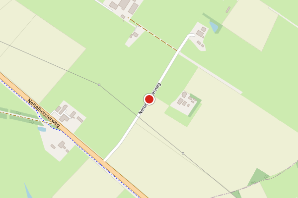 Brandweer-melding op Nettelhorsterweg, Lochem op 20 juni, kaart-overzicht