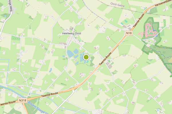 Ambulance-melding op Heelweg op 21 juni, kaart-overzicht