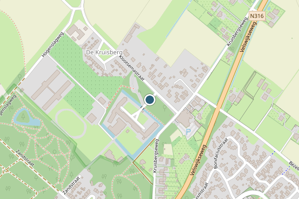 Politie-melding op Klootsemastraat, Doetinchem op 22 juni, kaart-overzicht