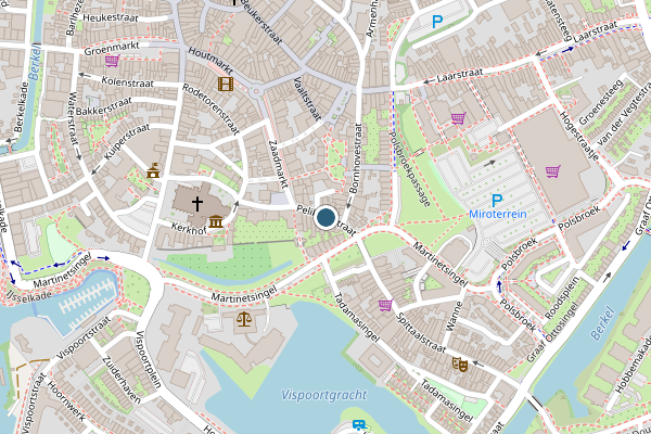 Politie-melding op Pelikaanstraat, Zutphen op 22 juni, kaart-overzicht
