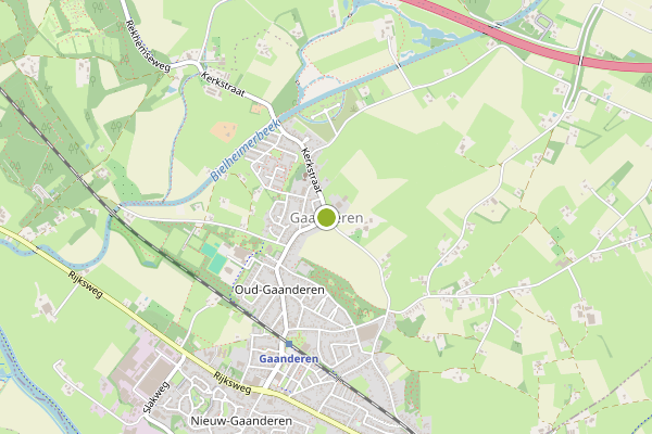 Ambulance-melding op Gaanderen op 26 juni, kaart-overzicht