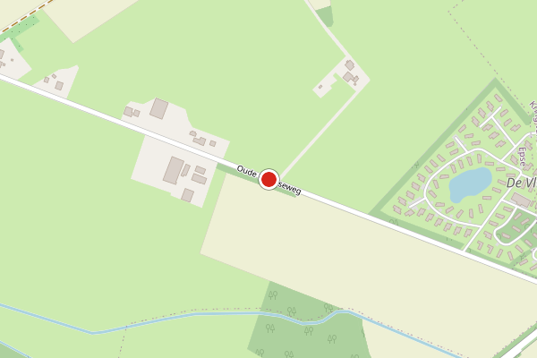 Brandweer-melding op Oude Larenseweg, Epse op 26 juni, kaart-overzicht
