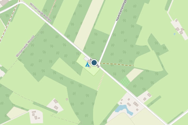 Politie-melding op Kotten op 27 juni, kaart-overzicht