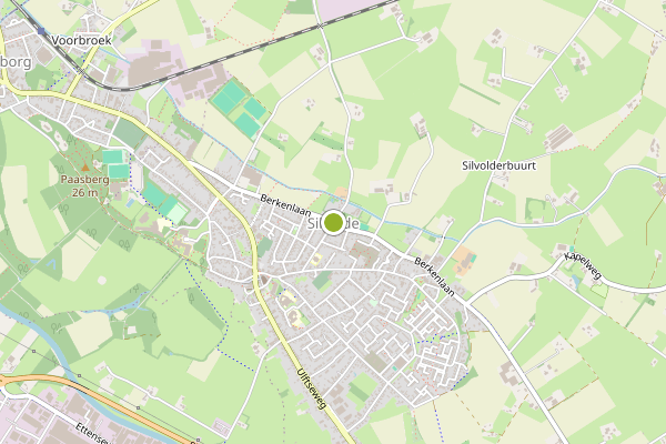 Ambulance-melding op Silvolde op 27 juni, kaart-overzicht